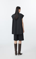 Shirt / JNBY Sleeveless Shirt with Chinese Button Closure