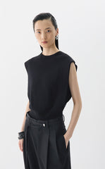 Sweater / JNBY Fitted Cotton Knit Vest