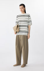 Sweater / JNBY Loose Pullover Short Sleeve Knit