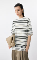 Sweater / JNBY Loose Pullover Short Sleeve Knit