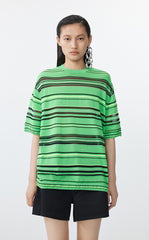 Sweater / JNBY Loose Pullover Short Sleeve Knit