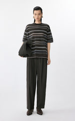 Sweater / JNBY Loose Pullover Short Sleeve Knit