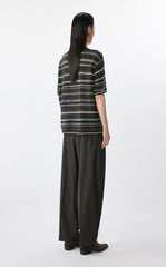 Sweater / JNBY Loose Pullover Short Sleeve Knit