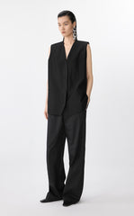Vest / JNBY Wool-Silk Longline Vest