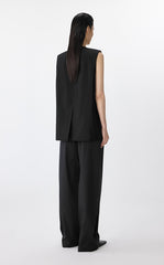 Vest / JNBY Wool-Silk Longline Vest