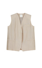 Vest / JNBY Wool-Silk Longline Vest