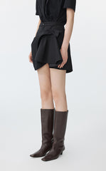Skirt / JNBY A-Line Wool Blend Mini Skirt