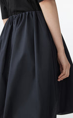 Skirt / JNBY A-Line Cotton Blend Mini Skirt