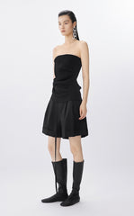 Pants / JNBY Wide-Legged Cuffed Tailored Shorts