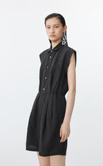 Jumpsuit / JNBY Eco-Friendly Linen Sleeveless Jumpsuit