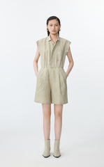 Jumpsuit / JNBY Eco-Friendly Linen Sleeveless Jumpsuit