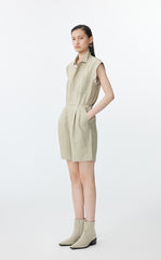 Jumpsuit / JNBY Eco-Friendly Linen Sleeveless Jumpsuit