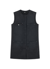 Jumpsuit / JNBY Raw Edge Cotton Sleeveless Jumpsuit