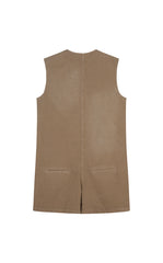 Jumpsuit / JNBY Raw Edge Cotton Sleeveless Jumpsuit