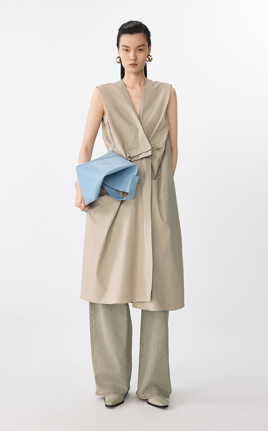 Dress / JNBY Sleeveless Cotton Stretch Dress