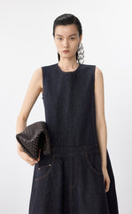 Dress / JNBY Sleeveless Cotton Shift Dress