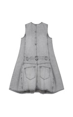 Dress / JNBY Sleeveless Cotton Shift Dress