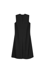 Dress / JNBY A-Line Sleeveless Wool Blend Dress