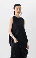 Dress / JNBY Oversized Sleeveless Silk Dress