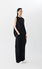 Dress / JNBY Oversized Sleeveless Silk Dress