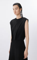 Dress / JNBY Sleeveless Cotton X-Line Dress