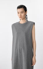 Dress / JNBY Sleeveless Cotton Maxi Dress