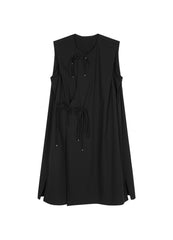 Dress / JNBY Oversized Dress with Chinese Button Closure