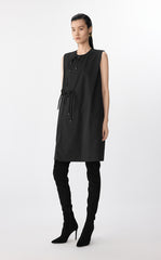 Dress / JNBY Oversized Dress with Chinese Button Closure