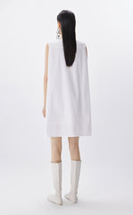 Dress / JNBY Oversized Dress with Chinese Button Closure