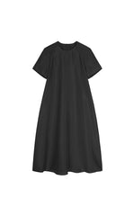 Dress / JNBY Silk A-Line Short Sleeve Dress