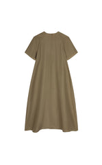 Dress / JNBY Silk A-Line Short Sleeve Dress