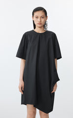 Dress / JNBY Irregular Urban Short Sleeve Dress