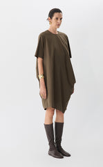 Dress / JNBY Irregular Urban Short Sleeve Dress