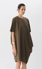 Dress / JNBY Irregular Urban Short Sleeve Dress