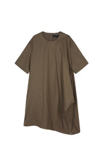 Dress / JNBY Irregular Urban Short Sleeve Dress