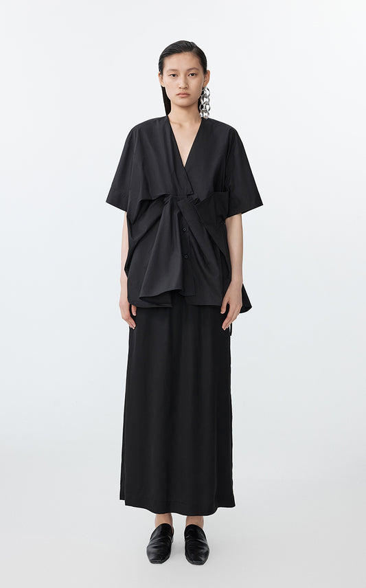 Shirt / JNBY Oversized Cotton Poplin Blouse