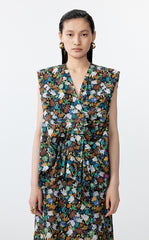 Shirt / JNBY Sleeveless Liberty Floral Shirt
