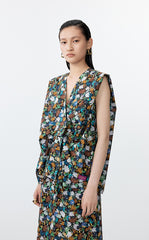 Shirt / JNBY Sleeveless Liberty Floral Shirt