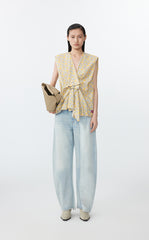 Shirt / JNBY Sleeveless Liberty Floral Shirt