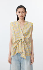 Shirt / JNBY Sleeveless Liberty Floral Shirt