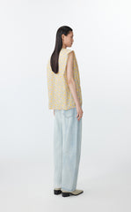 Shirt / JNBY Sleeveless Liberty Floral Shirt