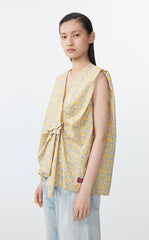 Shirt / JNBY Sleeveless Liberty Floral Shirt