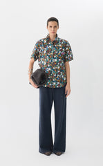 Shirt / JNBY Liberty Floral Short Sleeve Shirt
