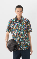 Shirt / JNBY Liberty Floral Short Sleeve Shirt