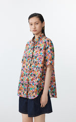 Shirt / JNBY Liberty Floral Short Sleeve Shirt