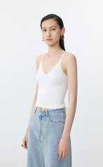 Vest / JNBY Slim Fit Ribbed Tank