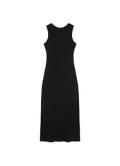 Dress / JNBY Sleeveless Rib-Knit S-Curve Dress