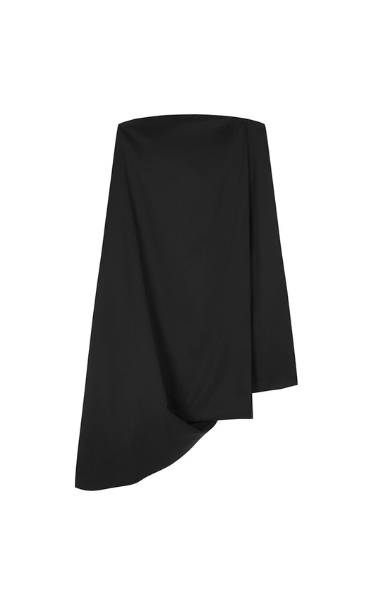 Dress / JNBY Strapless Wool-Blend Mini Dress