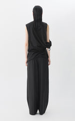 Dress / JNBY Twisted Cotton Sleeveless Dress