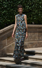 (Top-selling)Dress / JNBY Liberty Cotton Dress with Deconstructed Hem